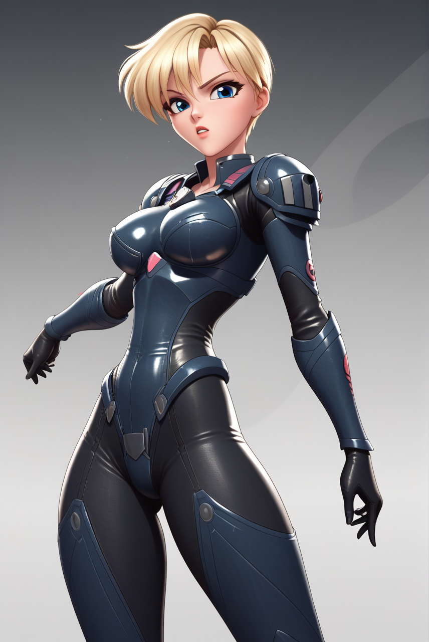 00885-747171293 -- 1girl, cowboy shot, detailed background, standing, military, highleg leotard, action pose,_score_9, score_8_up, score_7_up, scor.png